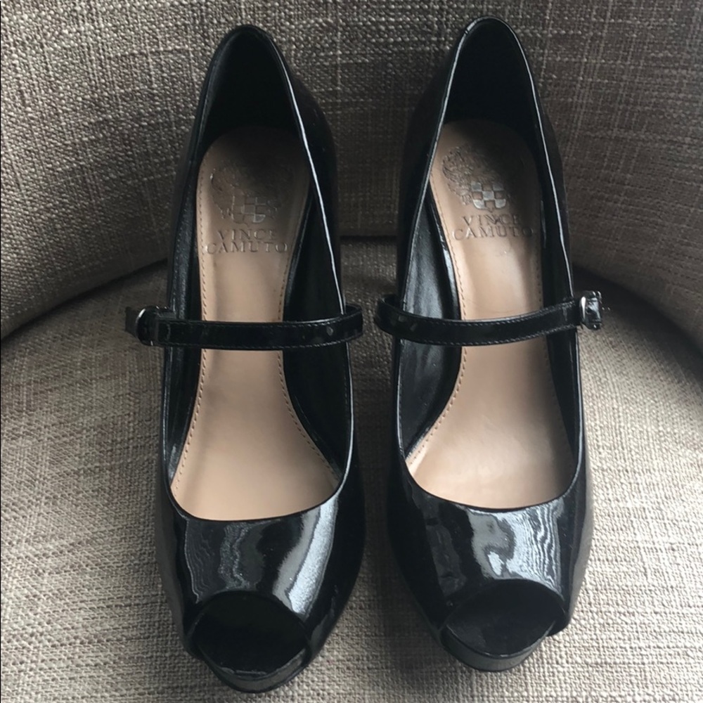 Vince Camuto peep toe heels